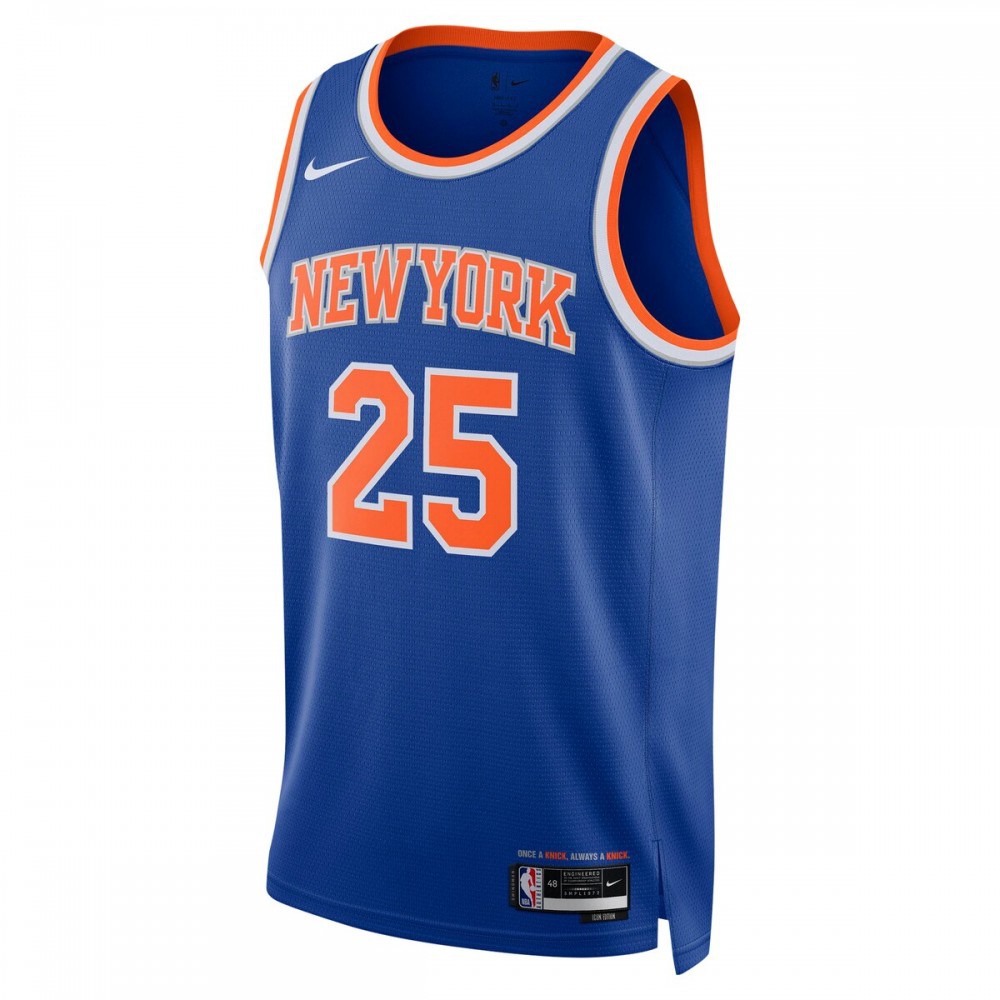 Mikal Bridges New York Knicks Unisex 2024 Offseason Addition Swingman Jersey - Blue-Pro Kit Vault | Brand New 26/27 Sports Jerseys